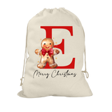 Gingerbread Man Santa Sack