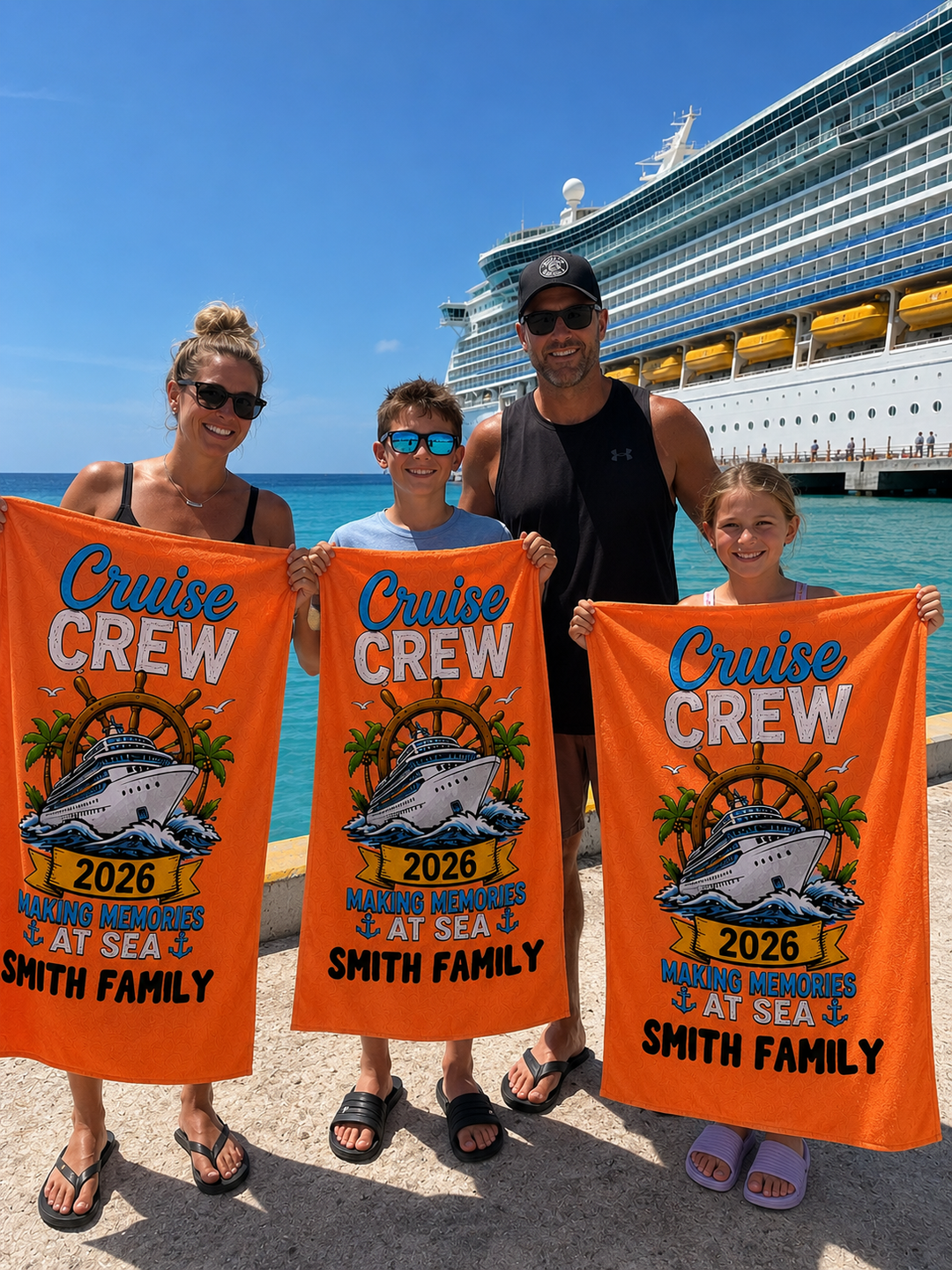 Making Memories Cruise 2026 | Personalized Quick Dry Sand-Free Towel