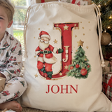 Santa Monogram Santa Sack