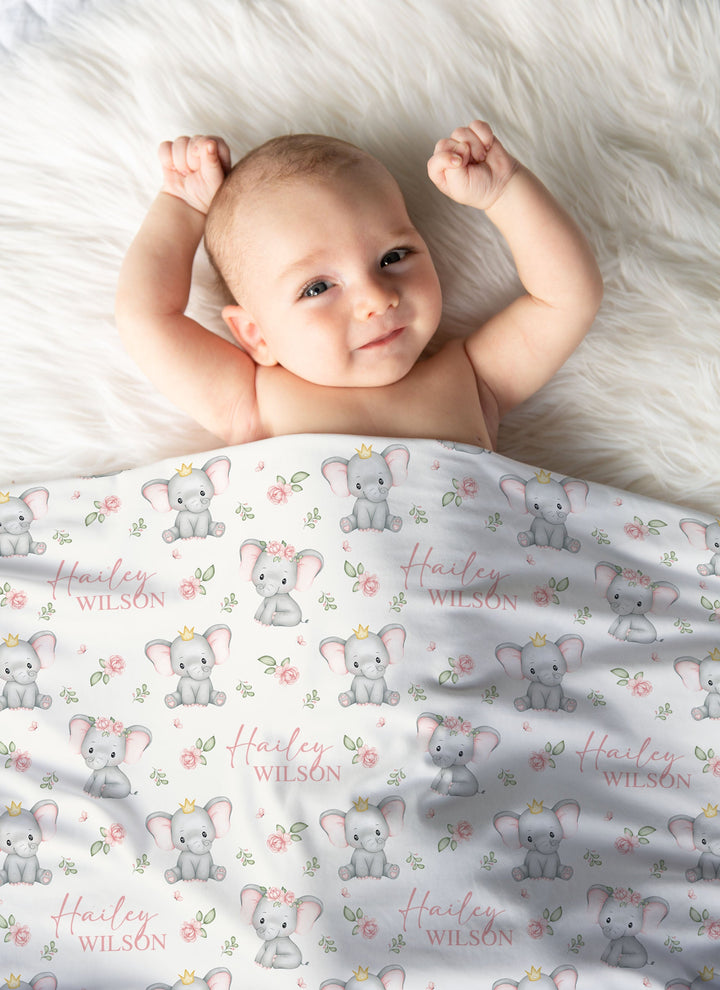 Custom Swaddle Wrap &amp; Beanie