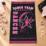 Dance Team Personalized Towel