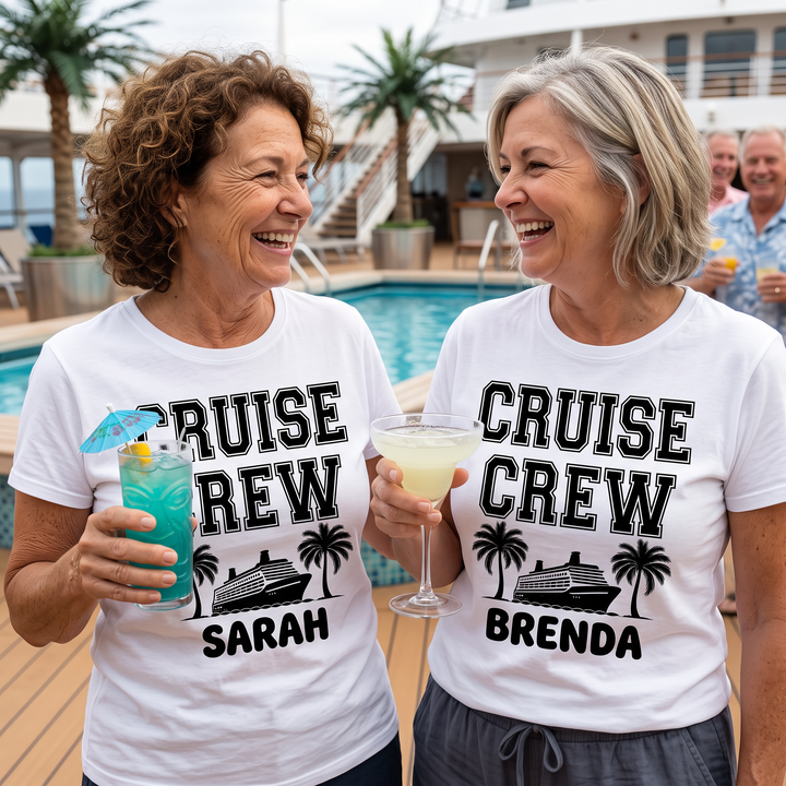 Cruise Crew Summer Personalized T-Shirt