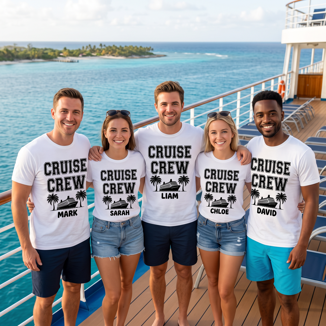 Cruise Crew Summer Personalized T-Shirt