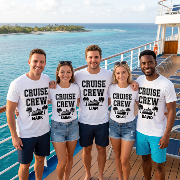 Cruise Crew Summer Personalized T-Shirt