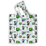 MINECRAFT HOODED TOWEL