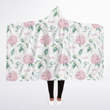 PERSONALISED HOODED BLANKET FLORAL