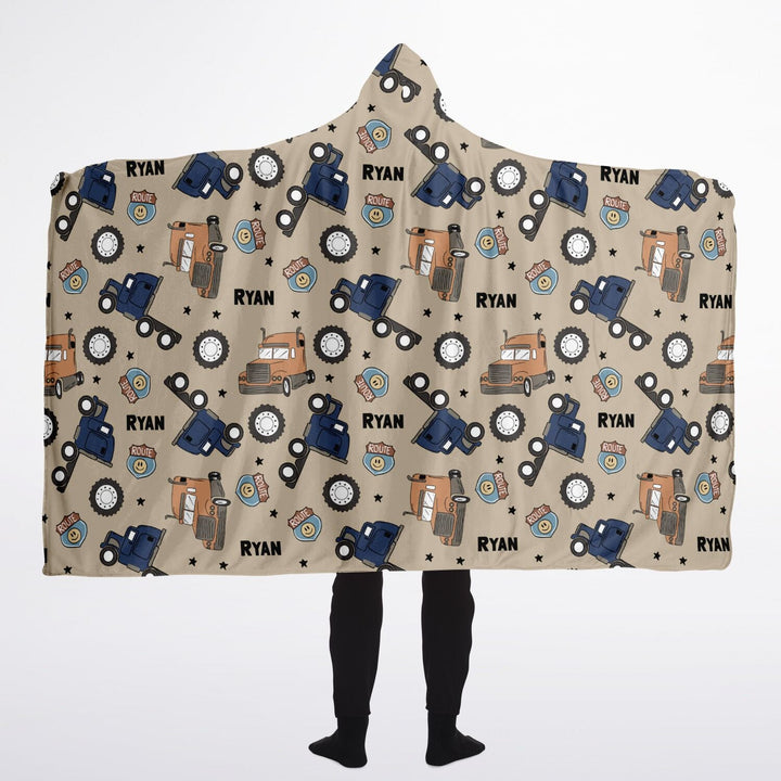 HOODED BLANKET MAC TRUCK