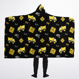 HOODED BLANKET BOYS CONSTRUCTION