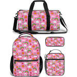 girls backpack lunch bag duffle bag combo