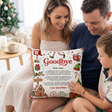 Christmas Goodbye Cushion
