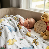 Classic Winnie The Pooh Blanket (Non-Personalised)