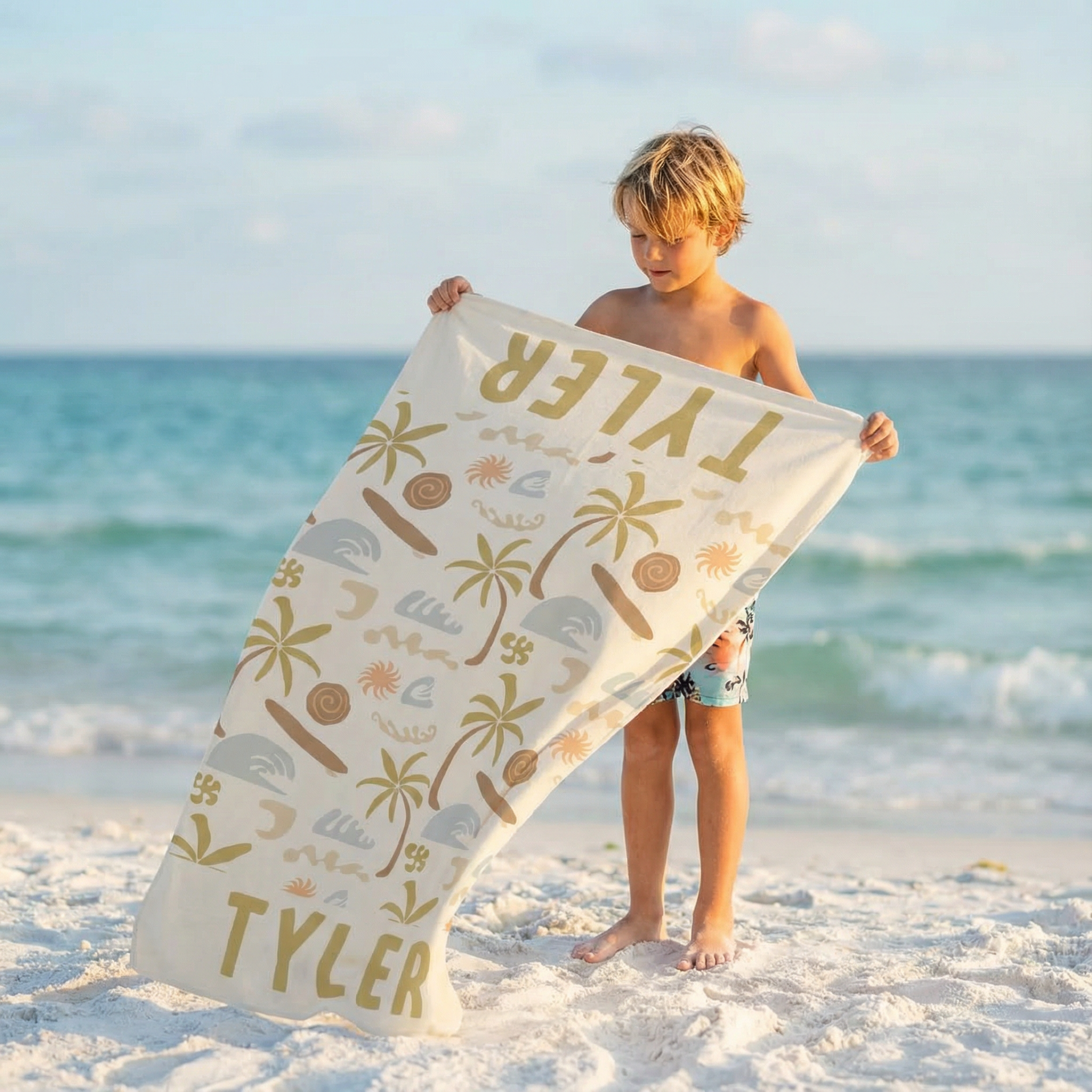boy vintage beaCH TOWEL | THE CUSTOM CO