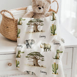 baby blanket jungle