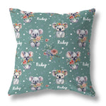 kids personalised cushion
