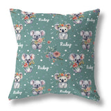 kids personalised cushion
