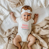 little sister onesie custom name