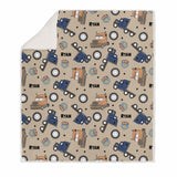 TRUCK SHERPA BLANKET