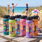 Cousin Crew drink bottle with a name added for every one of the cousins