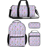 mermaid backpack lunch bag duffle bag