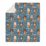 MERMAID KIDS BLANKET SHERPA