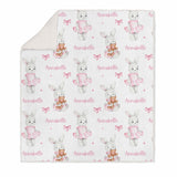 BABY SHERPA BLANKET PERSONALISED