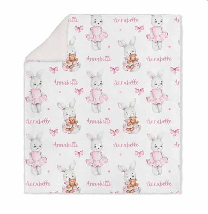 BABY SHERPA BLANKET PERSONALISED