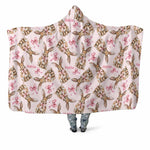 EASTER HOODED BLANKET  BUNNY