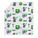 Personalised Kids Luxe Sherpa Blanket