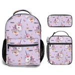 unicorn backpack lunch bag