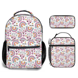 girls backpack lunch box