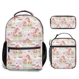 unicorn backpack lunch bag
