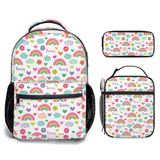 Personalised Backpack, Lunch Bag + Pencil Case Value Combo
