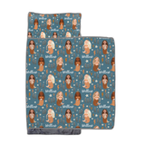 mermaid nap mat