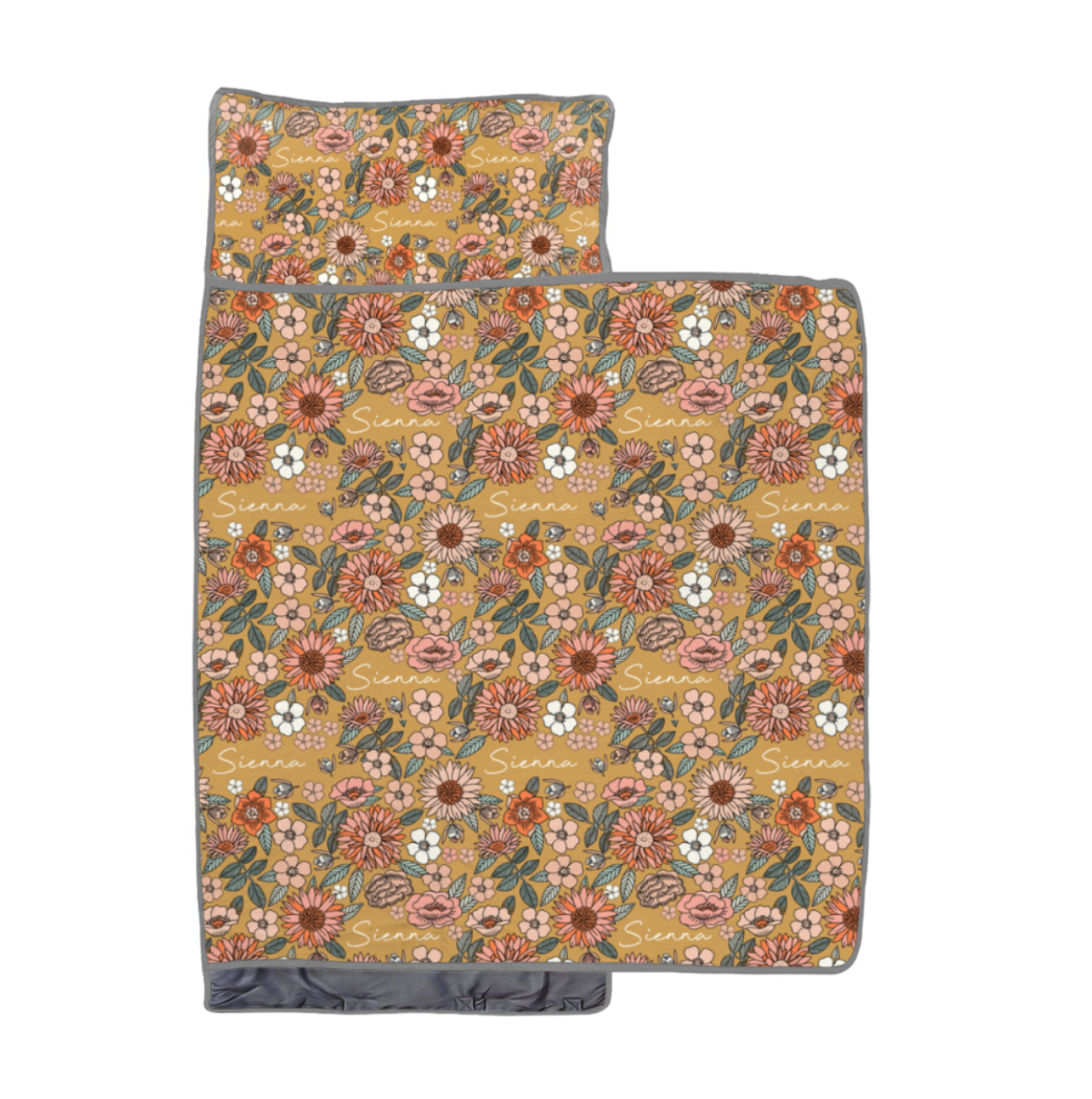 floral toddler nap mat 