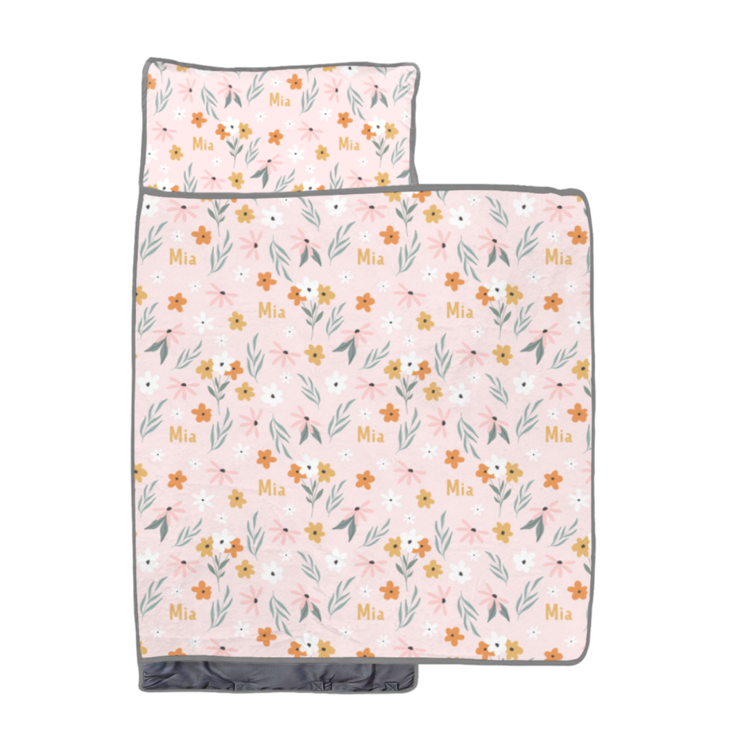 floral nap mat