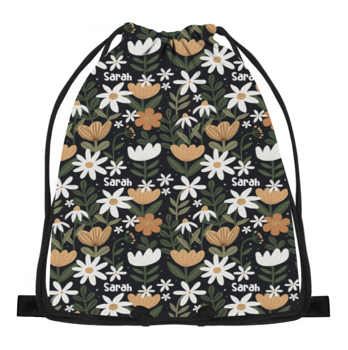 floral swim bag