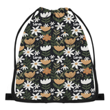 floral swim bag