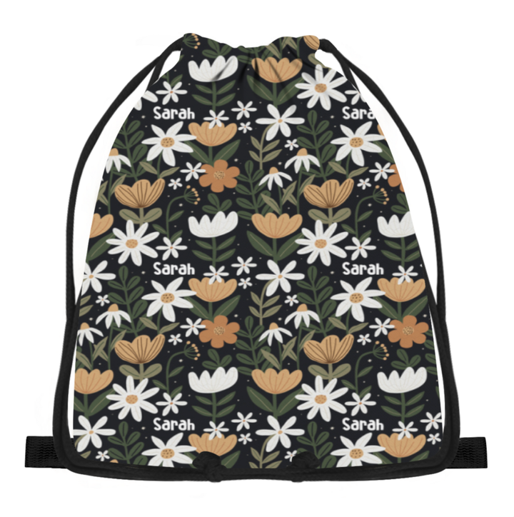 floral swim bag