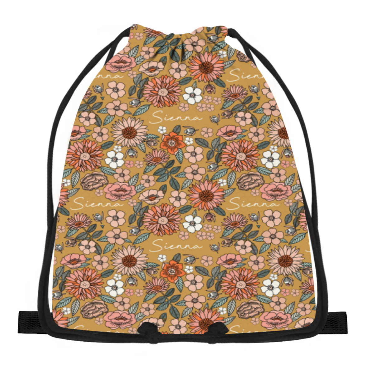 floral swim bags