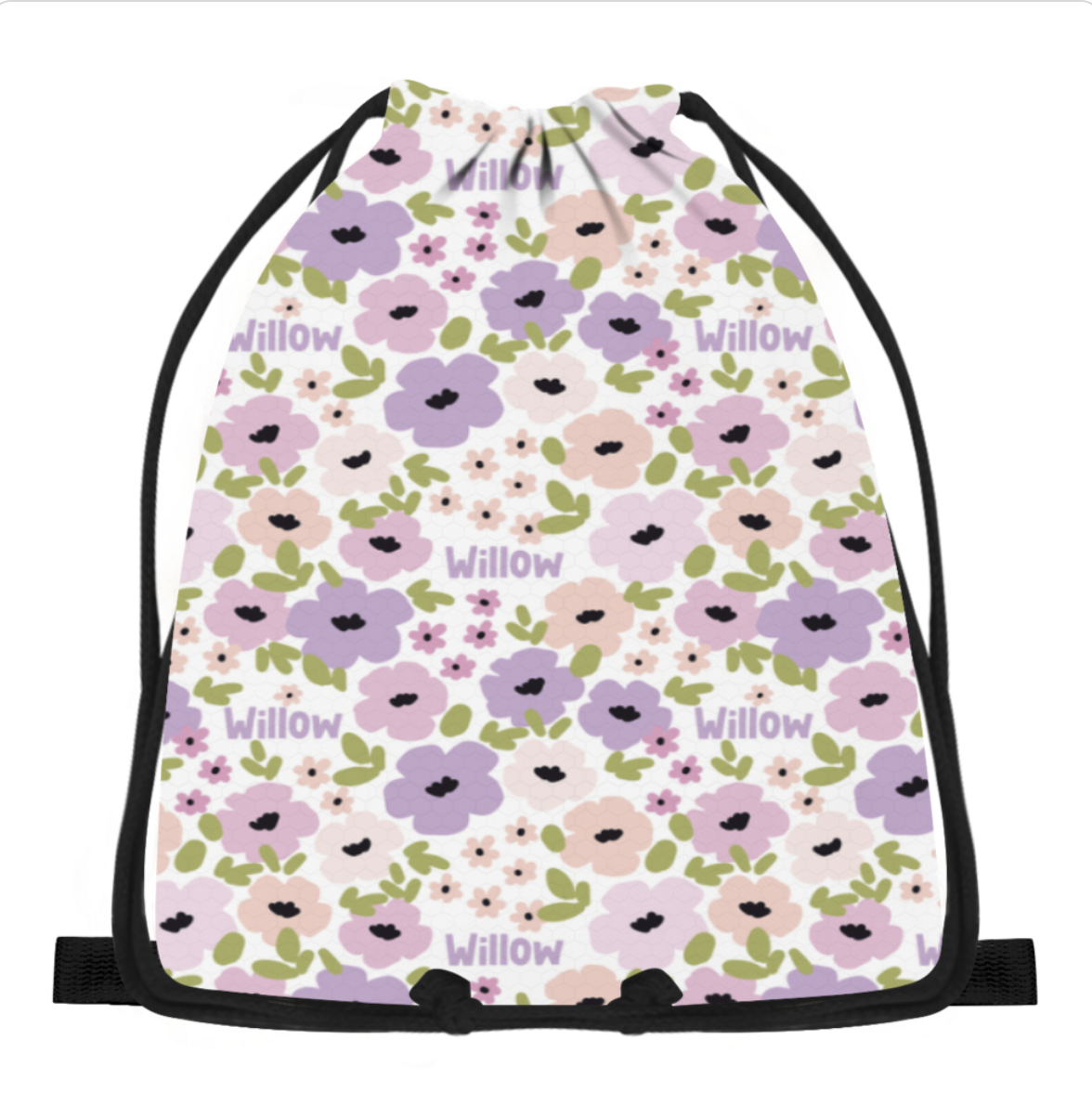 floral swim bags