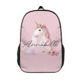 Unicorn Initial Backpack
