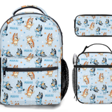 Personalised Backpack, Lunch Bag + Pencil Case Value Combo