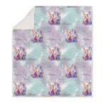 FAIRIES & UNICORNS SHERPA BLANKET