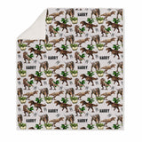 dinosaur kids blanket