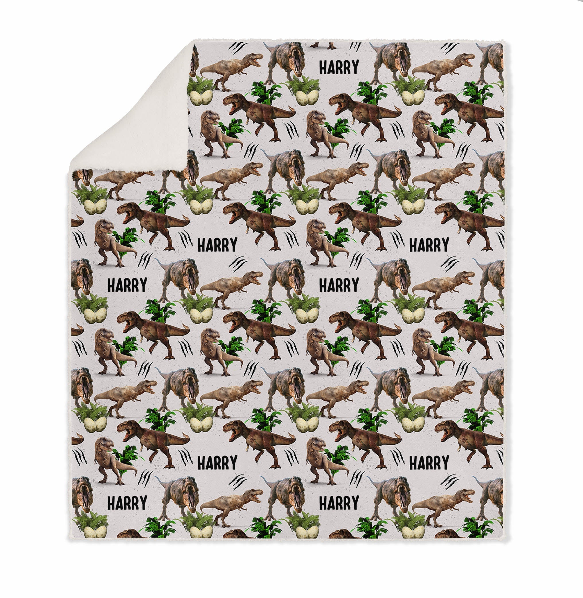 dinosaur kids blanket