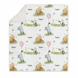 Personalised Kids Luxe Sherpa Blanket