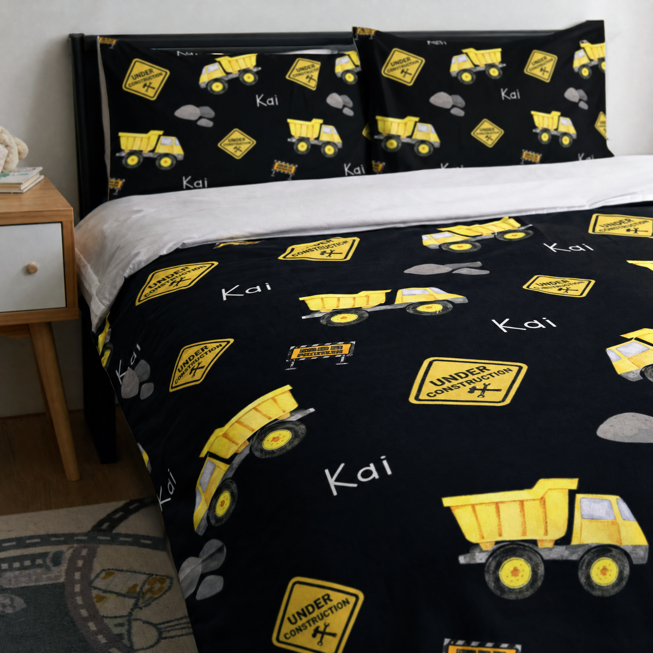 Personalised Quilt Cover & Pillowcase Set
