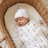 Pooh Bear - Personalised Swaddle Set