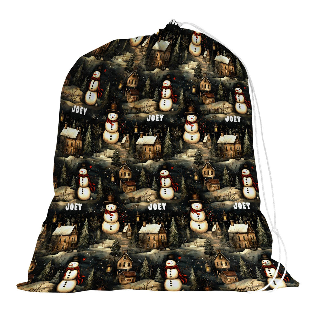 SNOWMAN SANTA SACK