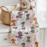 personalised baby blankets